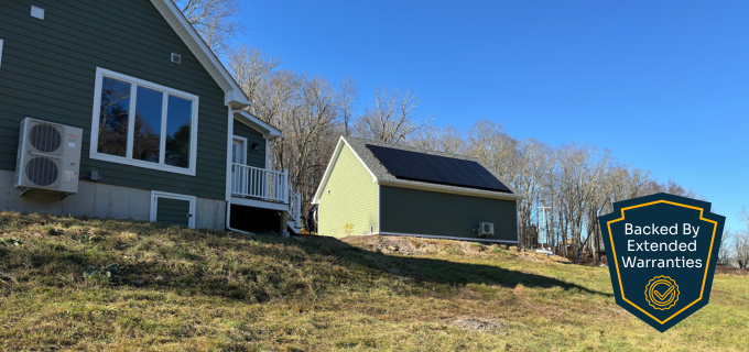 Buselli Solutions team members on a residential installation job site in Northeast Pennsylvania